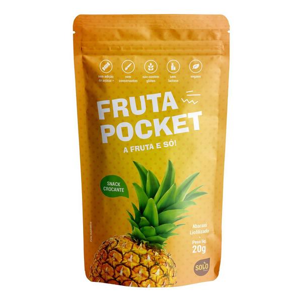 Imagem de Snack de Abacaxi Liofilizada Solo Snacks 20g