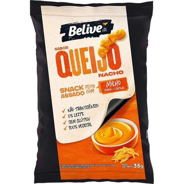 Imagem de Snack Milho Queijo Nacho 35G Belive