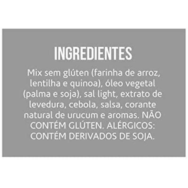 Imagem de Snack Multigrãos Sabor Cebola E Salsa Belive 35G (20 Und)