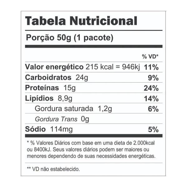 Imagem de Snack proteico salgadinho e whey protein sabor requeijão 50g
