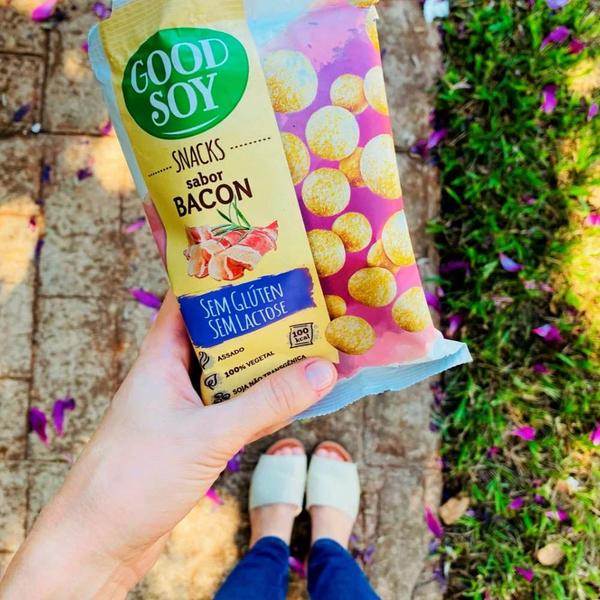 Imagem de Snacks de Soja Belive Sabor Bacon Good Soy 25g 4un 