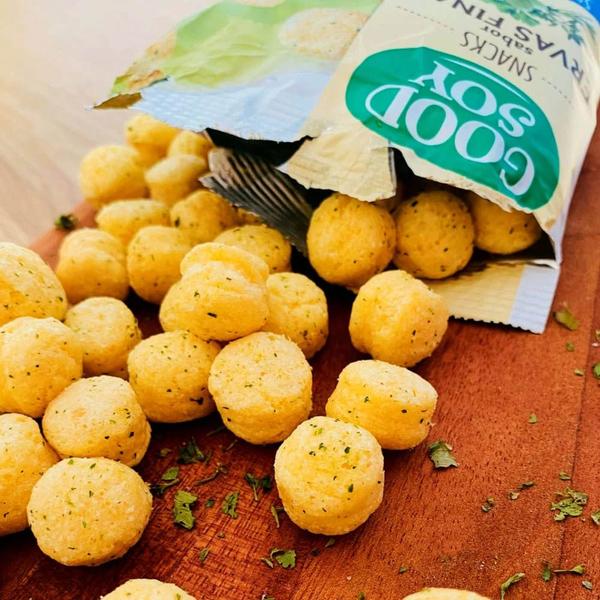 Imagem de Snacks de Soja Belive Sabor Ervas Finas Good Soy 25g 12un 