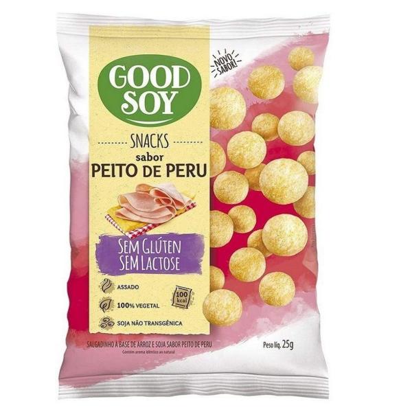 Imagem de Snacks de Soja GOODSOY Sabor Peito de Peru 25g