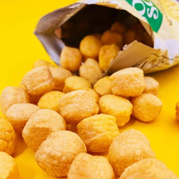 Snacks de Soja Sabor Queijo Good Soy Belive 25g Imagem de Snacks de Soja Sabor Queijo Good Soy Belive 25g