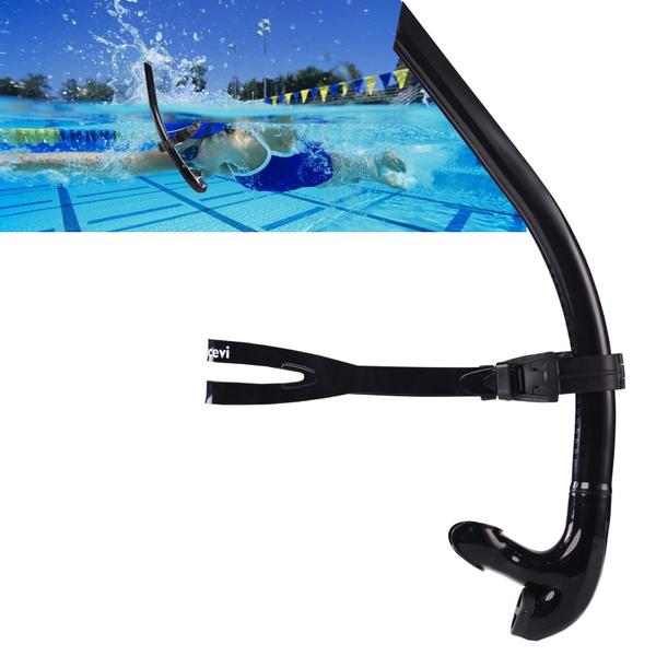 Snorkel de natação Focevi para natação no colo com bocal de silicone Imagem de Snorkel de natação Focevi para natação no colo com bocal de silicone