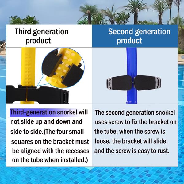 Snorkel de natação Focevi Swim para natação de colo em águas abertas para adultos Imagem de Snorkel de natação Focevi Swim para natação de colo em águas abertas para adultos