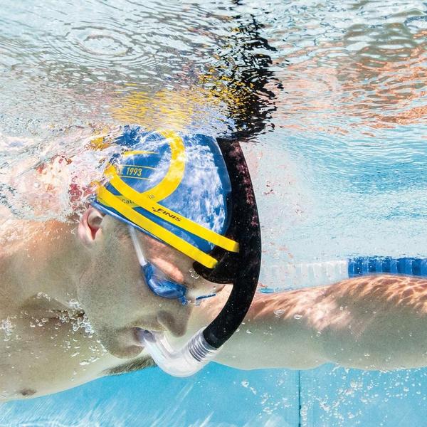 Snorkel Respirador Frontal Para Natação Stability Speed Finis Imagem de Snorkel Respirador Frontal Para Natação Stability Speed Finis