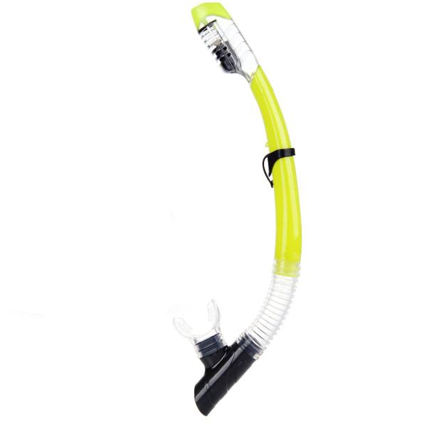 Snorkel seco AQUA A DIVE SPORTS Easy Breath para adultos, amarelo Imagem de Snorkel seco AQUA A DIVE SPORTS Easy Breath para adultos, amarelo