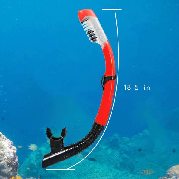Snorkel seco AQUA A DIVE SPORTS Easy Breath para jovens adultos Imagem de Snorkel seco AQUA A DIVE SPORTS Easy Breath para jovens adultos