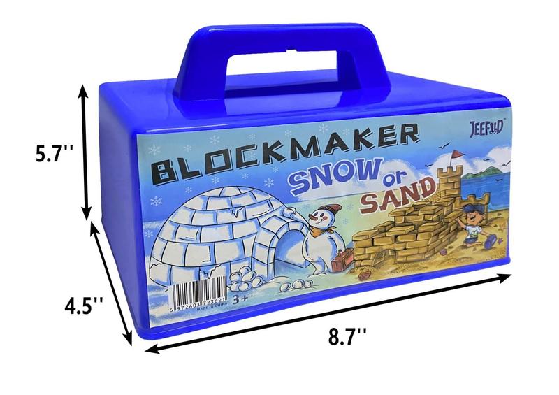 Imagem de Snow Block Maker JEEFUD Igloo Fort Block Form, pacote com 2 unidades para crianças