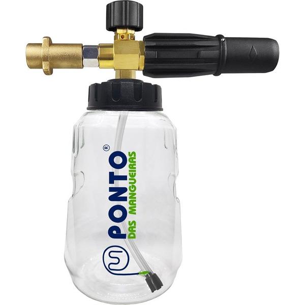 Snow Foam Lavadora Karcher K1 com 1 Garrafa - Ponto das Mangueiras Imagem de Snow Foam Lavadora Karcher K1 com 1 Garrafa