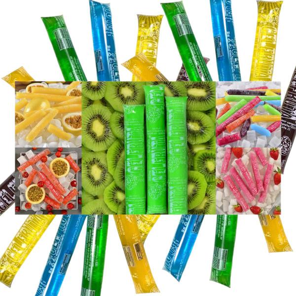Sobremesa Geladinho Sortido 50ml c/40un Gelfruta - Gel Fruta Imagem de Sobremesa Geladinho Sortido 50ml c/40un Gelfruta - Gel Fruta