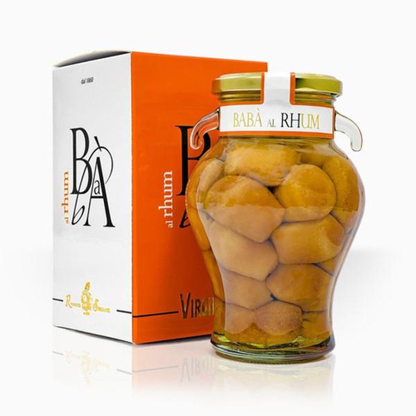 Sobremesa Italiana Bába Al Rhun VIRGINIA Dal 1860 520g Imagem de Sobremesa Italiana Bába Al Rhun VIRGINIA Dal 1860 520g
