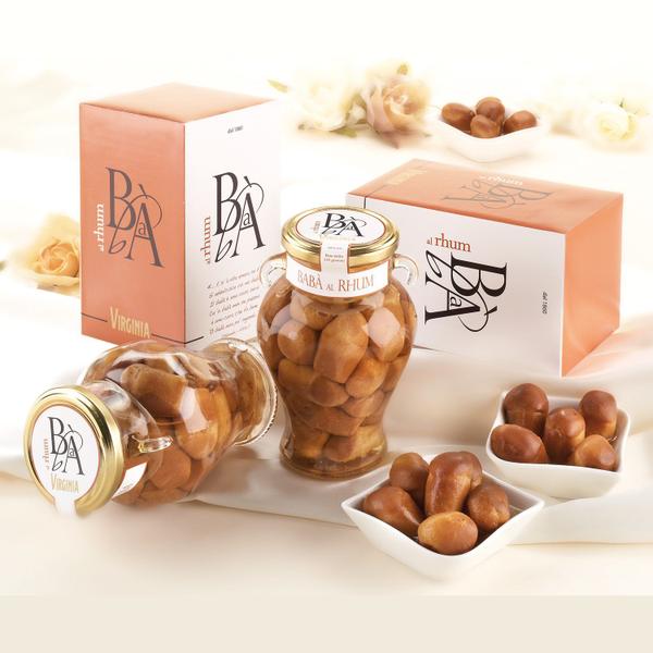 Sobremesa Italiana Bába Al Rhun VIRGINIA Dal 1860 520g Imagem de Sobremesa Italiana Bába Al Rhun VIRGINIA Dal 1860 520g