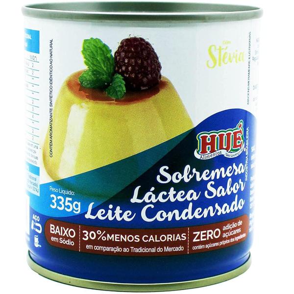 Sobremesa Láctea Leite Condensado Zero Hué 335G 6 Un - HUE Imagem de Sobremesa Láctea Leite Condensado Zero Hué 335G 6 Un