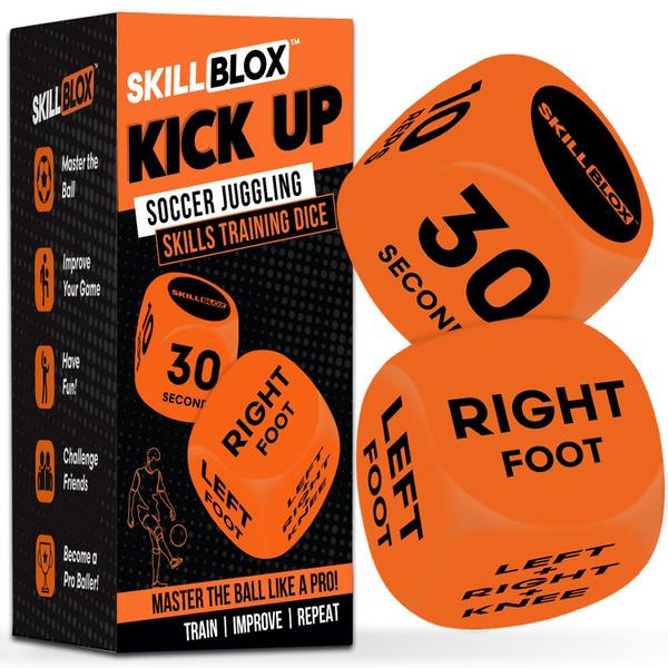 Imagem de Soccer Kick Up Training Dice SKILL BLOX (2 unidades) para crianças