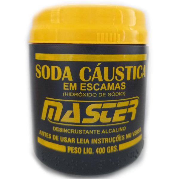 Imagem de Soda Caustica Escamada 400gr Master