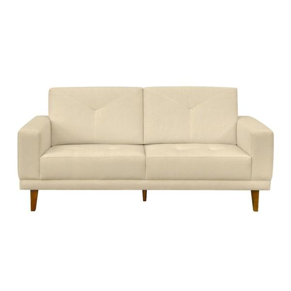 Imagem de Sofa 02 Lugares Capri 160cm Linho Bege D'monegatto