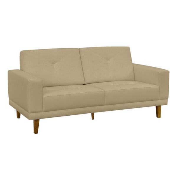 Imagem de Sofa 03 Lugares Capri 180cm Suede Bege D'monegatto