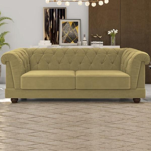 Imagem de Sofa 2 Lugares 190 cm Ponteio Veludo SL 945 Moll