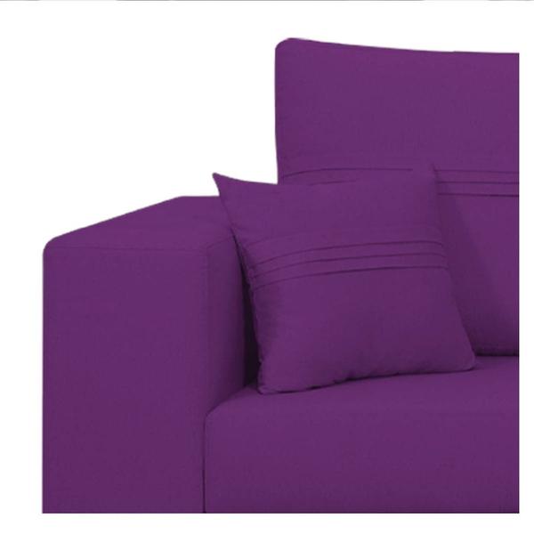 Imagem de Sofá 2 Lugares Madri Suede Roxo - Amarena Móveis