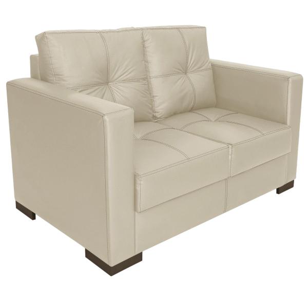 Imagem de Sofa 2 Lugares Montenegro Sintético com Linha - ADJ Decor