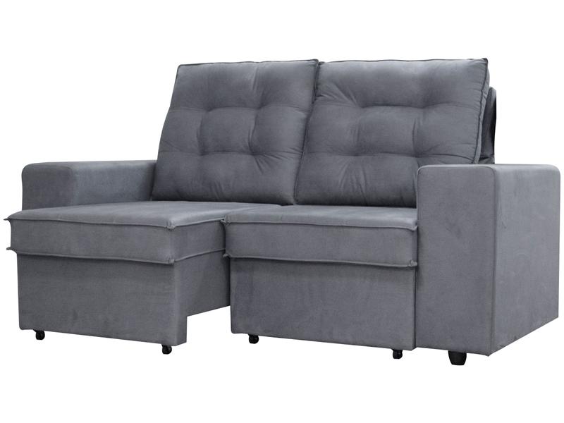 Sofá 2 Lugares Retrátil Reclinável Suede Phormatta Abbas SMP Sofá 2 Lugares Retrátil Reclinável Suede Phormatta Abbas SMP