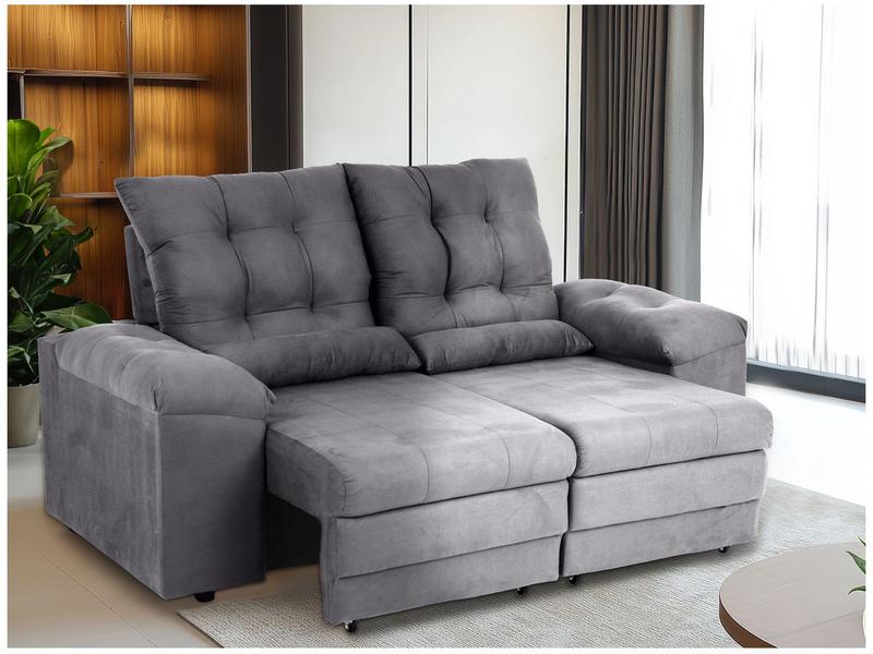 Sofá 2 Lugares Retrátil Reclinável Suede Phormatta Colômbia SMP Sofá 2 Lugares Retrátil Reclinável Suede Phormatta Colômbia SMP