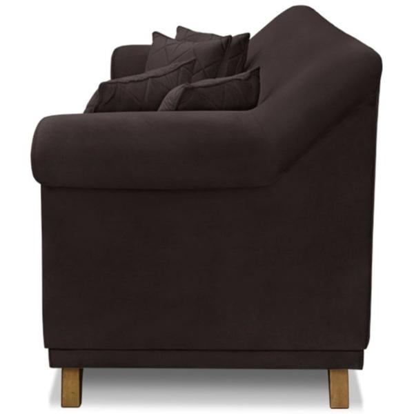 Imagem de Sofa 2 Lugares Retro Polo 160cm Com Almofada Suede 1102 Ezz