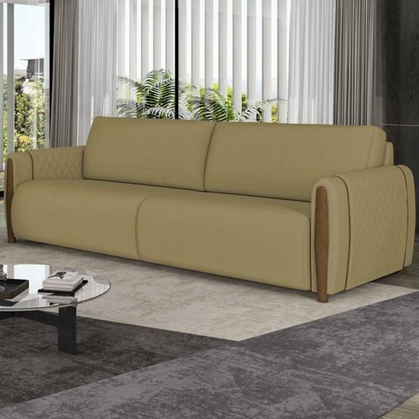 Imagem de Sofa 3 Lugares 223 cm Encanto Linho TCE 1025 Moll