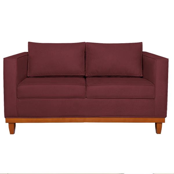 Imagem de Sofá 3 Lugares Europa 180 cm Estilo Conforto e Elegância Suede - Amarena Móveis