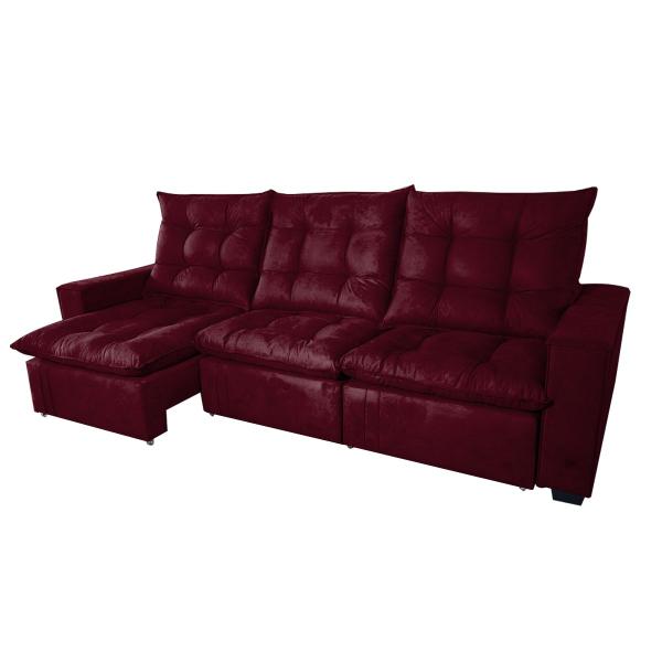 Imagem de Sofa 3 Lugares Retratil e Reclinavel Julia 2.82 cm