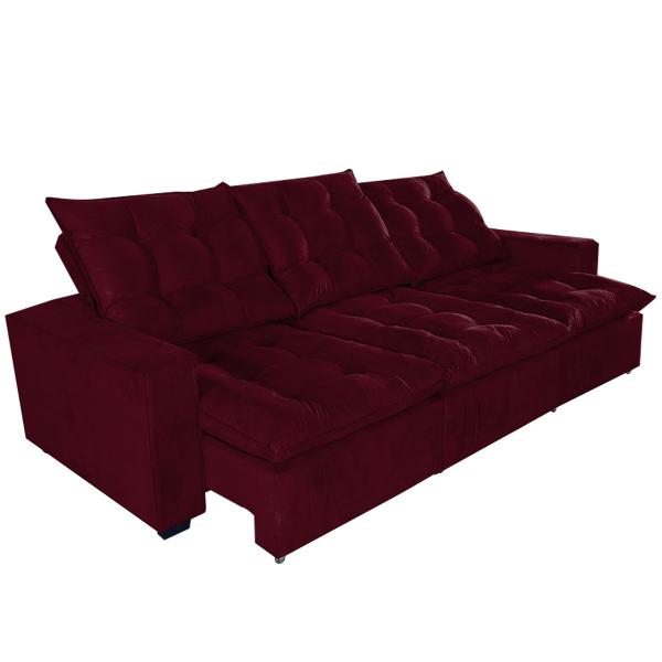 Imagem de Sofa 3 Lugares Retratil e Reclinavel Julia 2.82 cm