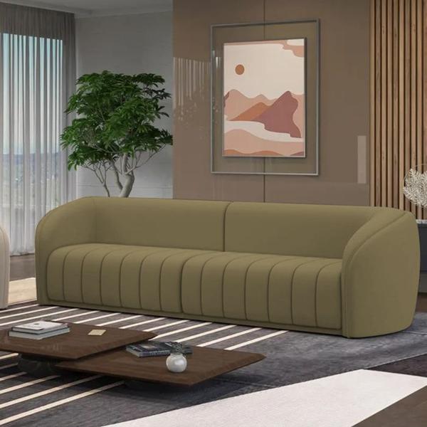 Imagem de Sofa 4 Lugares 292 cm Memphis Veludo SL 945 Moll