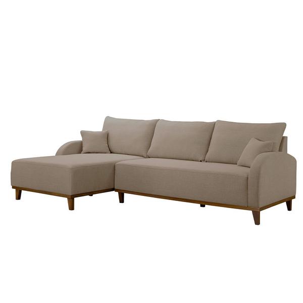 Imagem de Sofá Albano Veludo 185cm Chaise Lado Esquerdo Meu Sofá Online