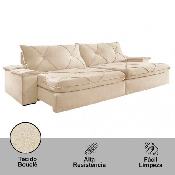 Imagem de Sofá Apollo Linho 02 Módulos 100 cm B25cm Meu Sofá Online