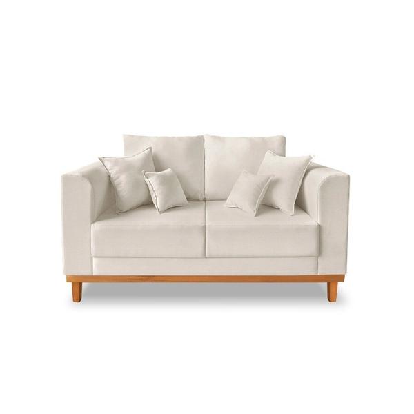 Imagem de Sofá Beny, Um Sofa Comum de 2 Lugares Suede 140cm Bege