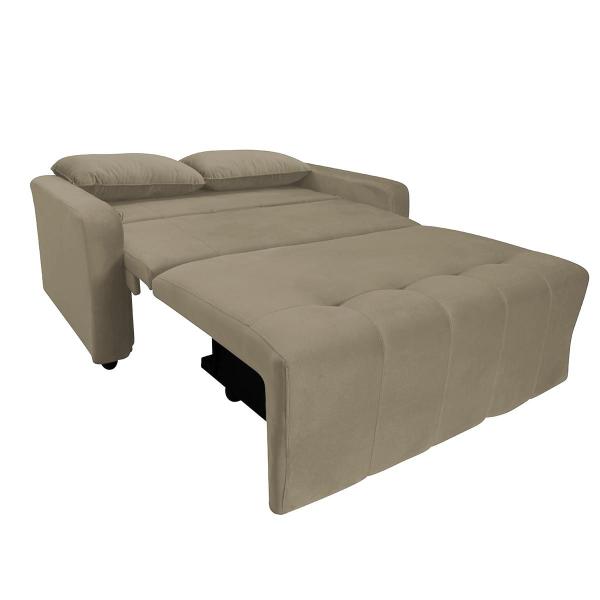 Imagem de Sofá Cama 2 Lugares 138cm Amora New Marrom Matrix