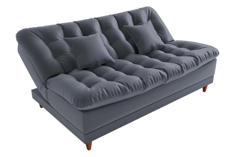 Imagem de Sofá Cama 3 lugares 185cm Duda Cinza Matrix