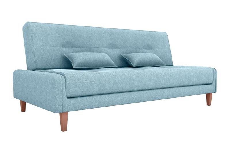 Imagem de Sofá Cama 3 lugares 190cm Blanca Azul Matrix