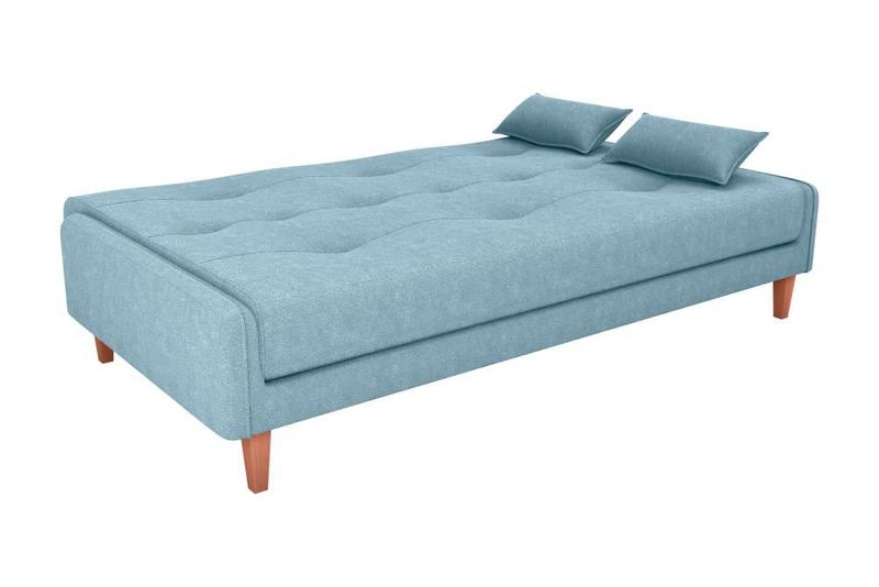 Imagem de Sofá Cama 3 lugares 190cm Blanca Azul Matrix