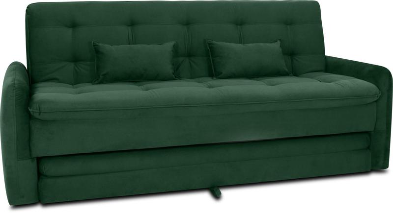 Imagem de Sofá Cama C/ Aux. Madalena Masserati Verde E402 - Matrix