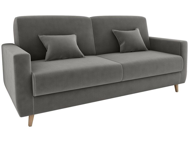 Sofá-cama Casal 3 Lugares Reclinável Veludo Matrix Emília Sofá-cama Casal 3 Lugares Reclinável Veludo Matrix Emília