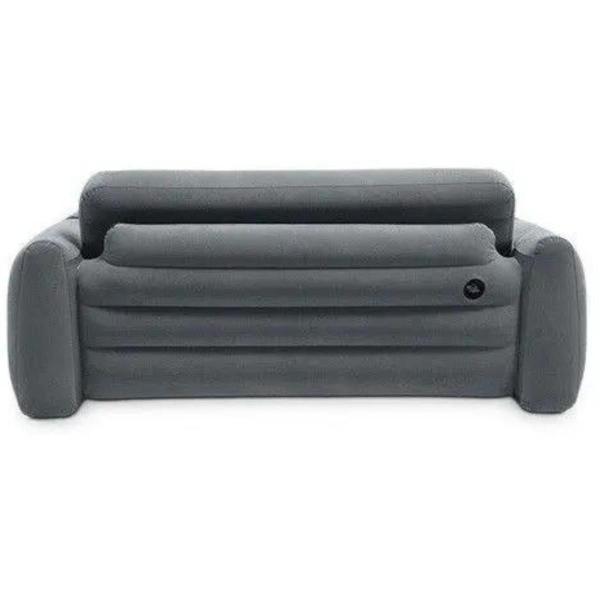 Imagem de Sofá cama inflável intex 2 lugares sup até 200kg 2,03 x 2,31 x 0,66m