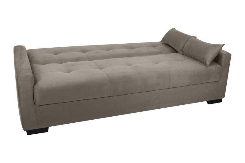 Imagem de Sofá Cama Lavínia 3 Lugares 203cm Capuccino Matrix