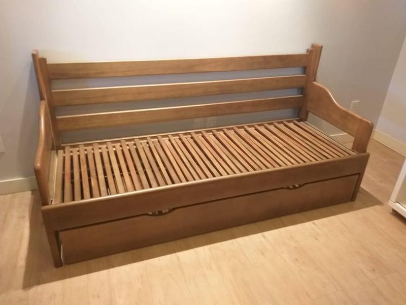 Imagem de Sofá Cama Tricama 1,90L x 1,10P/1,90Aberto x 80A - Móveis de Gramado