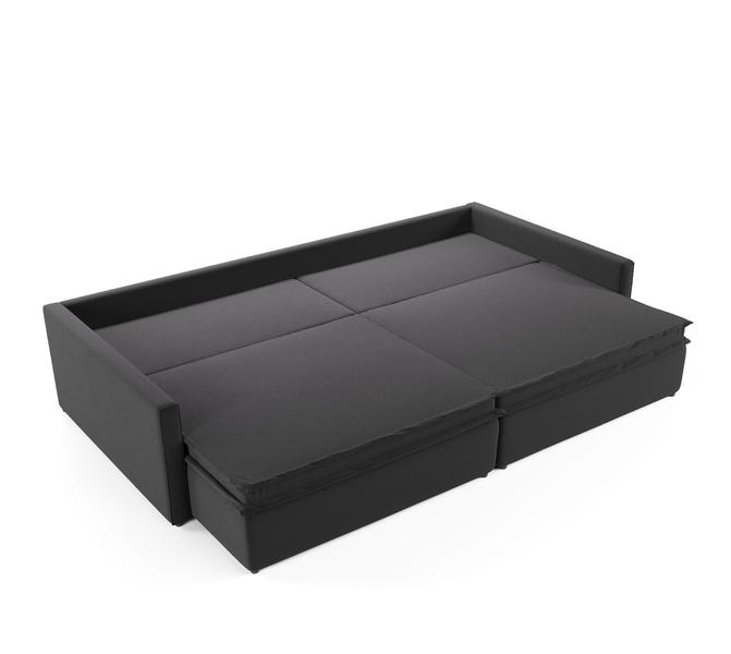 Imagem de Sofá-cama Tunísia Retrátil Sem Caixa 4 Lugares Suede 210cm Abertura 130cm