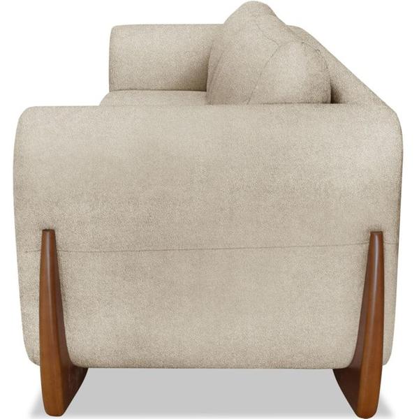 Imagem de Sofa Jolie 2 Lugares 160cm Pes Boomerang Linho Boucle 3301 Ezz