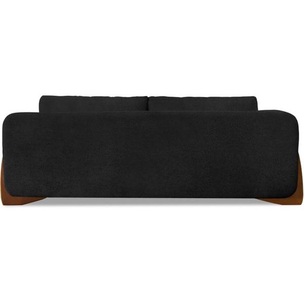 Imagem de Sofa Jolie 3 Lugares 200cm Pes Boomerang Linho Boucle 3304 Ezz