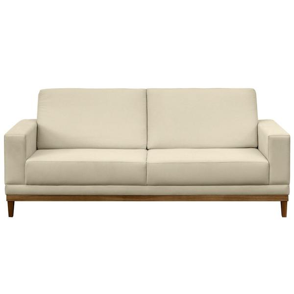 Imagem de Sofá Kayrós 145cm 2 Lugares D05 Suede Bege - Mpozenato